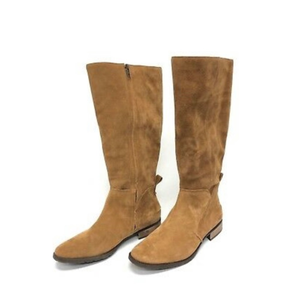 CLEARANCE!! UGG NWOT TALL SUEDE RIDING BOOT CHESTNUT SZ 5
